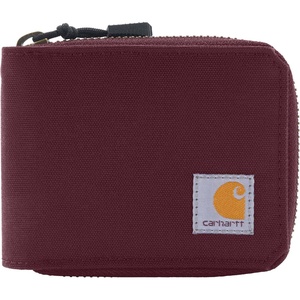 image:imageCarhartt Womens 700D Nylon Duck Zippered Wallets Bifold and Card Keeper OptionsPort Bifold