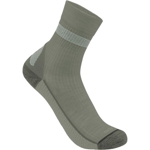 image:imageCarhartt Womens Force Grid Midweight SyntheticMerino Wool Blend Short Crew SockDried Clay