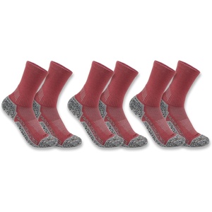 image:imageCarhartt Womens Force Midweight Crew Sock 3 PackApple Butter