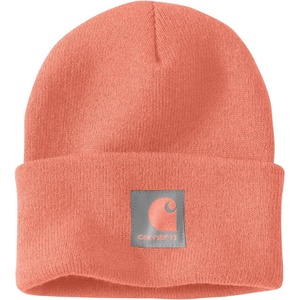 image:imageCarhartt Womens Knit SatinLined BeanieAged Coral