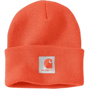image:imageCarhartt Womens Knit SatinLined BeaniePower Orange