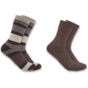 image:imageCarhartt Womens SC3152W Womens Heavyweight Crew Sock 2PackAssorted 1
