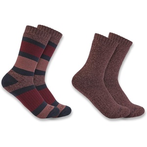 image:imageCarhartt Womens SC3152W Womens Heavyweight Crew Sock 2PackAssorted 2