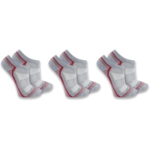 image:imageCarhartt Womens SL6403W Womens Force Midweight Low Cut Sock 3PackGrey