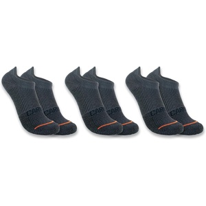 image:imageCarhartt Womens SN8043W Womens Midweight No Show Sock 3PackCarbon Heather