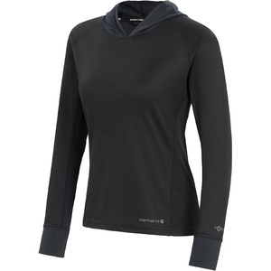 image:imageCarhartt Womens UM0226W Womens Force Midweight MicroGrid Base LayerBlack