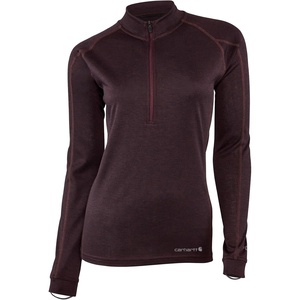 image:imageCarhartt Womens WBL133 Womens Base Force Heavyweight PolyWool QuartBlackberry Heather