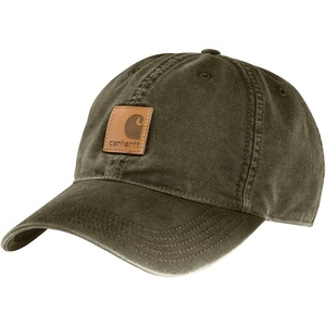 image:imageCarhartt mens Canvas Cap CloseoutArmy Green