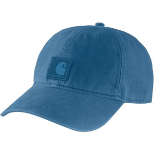 image:imageCarhartt mens Canvas Cap CloseoutDark Horizon Blue