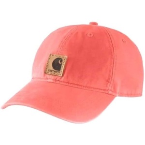 image:imageCarhartt mens Canvas Cap CloseoutElectric Coral