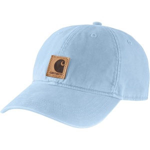 image:imageCarhartt mens Canvas Cap CloseoutFog Blue