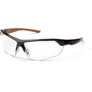 image:imageCarharttCHB1110DT Braswell AntiFog Safety Glasses Eye Protection Black Frame Clear LensClear Antifog Lens 15 Diopters Black Frame
