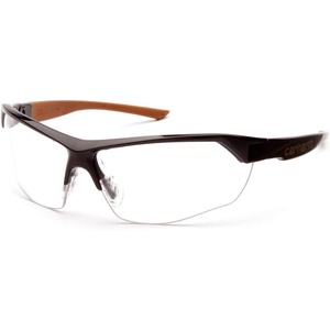 image:imageCarharttCHB1110DT Braswell AntiFog Safety Glasses Eye Protection Black Frame Clear LensClear Antifog Lens 25 Diopters Black Frame