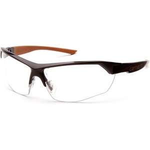 image:imageCarharttCHB1110DT Braswell AntiFog Safety Glasses Eye Protection Black Frame Clear LensClear Antifog Lens Black Frame
