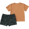 image:imageCarhartt Baby Boys 2piece Short Sleeve Sun Defender Force Shirt amp Woven Short SetGreen Camo