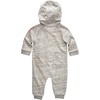image:imageCarhartt Baby Girls Coverall  Polyester Fleece  75Ounce 58 Cotton42 Polyester Fleece  Playtime ReadyAsh Heather Light Grey