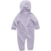 image:imageCarhartt Baby Girls Coverall  Polyester Fleece  75Ounce 58 Cotton42 Polyester Fleece  Playtime ReadyTropical Peach