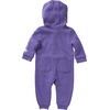 image:imageCarhartt Baby Girls Coverall  Polyester Fleece  75Ounce 58 Cotton42 Polyester Fleece  Playtime ReadyUltra Violet