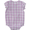 image:imageCarhartt Baby Girls Poplin BodysuitLavender Plaid
