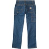 image:imageCarhartt Boys Canvas Work Pant  Denim  Just Like The Adults Wear These Kids Work Pants  Active DaysDenim Medium Wash