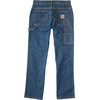 image:imageCarhartt Boys Canvas Work Pant  Denim  Just Like The Adults Wear These Kids Work Pants  Active DaysDenim Medium Wash