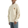 image:imageCarhartt Boys Long Sleeve Hooded SweatshirtLight Malt Beige