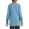 image:imageCarhartt Boys LongSleeve Logo Sleeve Pocket TShirt  Cotton Jersey  Midweight Cotton Is Soft Against The Skin But  Everyday WearCoronet Blue