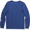 image:imageCarhartt Boys LongSleeve Logo Sleeve Pocket TShirt  Cotton Jersey  Midweight Cotton Is Soft Against The Skin But  Everyday WearGalaxy Blue