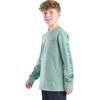 image:imageCarhartt Boys LongSleeve Logo Sleeve Pocket TShirt  Cotton Jersey  Midweight Cotton Is Soft Against The Skin But  Everyday WearPatina