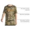 image:imageCarhartt Boys Short Sleeve Camo Print TShirtMossy Oak Country Dna Orange Logo
