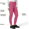 image:imageCarhartt Force CrossFlex Womens Cargo Jogger Scrub PantElectric Fuschia