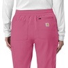 image:imageCarhartt Force CrossFlex Womens Cargo Jogger Scrub PantElectric Fuschia