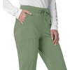 image:imageCarhartt Force CrossFlex Womens Cargo Jogger Scrub PantGreen Slate
