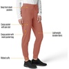 image:imageCarhartt Force CrossFlex Womens Cargo Jogger Scrub PantWildrose