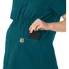 image:imageCarhartt Force Essentials Womens Henley Maternity Scrub TopCaribbean