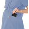 image:imageCarhartt Force Essentials Womens Henley Maternity Scrub TopCeil Blue