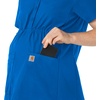 image:imageCarhartt Force Essentials Womens Henley Maternity Scrub TopRoyal