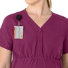 image:imageCarhartt Force Essentials Womens Henley Maternity Scrub TopWine