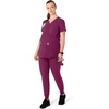 image:imageCarhartt Force Essentials Womens Henley Maternity Scrub TopWine