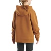 image:imageCarhartt Girls Hooded Sweatshirt  Polyester Blend  65Ounce 70 Cotton30 Polyester Printed Fleece  Everyday WearBrown