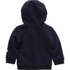 image:imageCarhartt Kids CA6273 LongSleeve HalfZip Sweatshirt  BoysCaviar Black  White