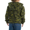image:imageCarhartt Kids CA6273 LongSleeve HalfZip Sweatshirt  BoysGreen Camo