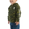image:imageCarhartt Kids CA6273 LongSleeve HalfZip Sweatshirt  BoysGreen Camo