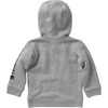 image:imageCarhartt Kids CA6273 LongSleeve HalfZip Sweatshirt  BoysGrey Heather