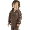 image:imageCarhartt Kids CA6273 LongSleeve HalfZip Sweatshirt  BoysMed Brown