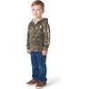 image:imageCarhartt Kids CA6273 LongSleeve HalfZip Sweatshirt  BoysMossy Oak Country Dna