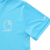 image:imageCarhartt Kids CA6696 ShortSleeve Force Sun Defender TShirt  BoysAzure Blue Heather