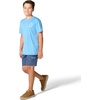 image:imageCarhartt Kids CA6696 ShortSleeve Force Sun Defender TShirt  BoysAzure Blue Heather