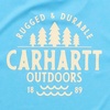 image:imageCarhartt Kids CA6696 ShortSleeve Force Sun Defender TShirt  BoysAzure Blue Heather