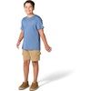 image:imageCarhartt Kids CA6696 ShortSleeve Force Sun Defender TShirt  BoysBlue Horizon Heather